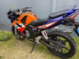 Honda CBR 125R 2004 Naranja/Azul