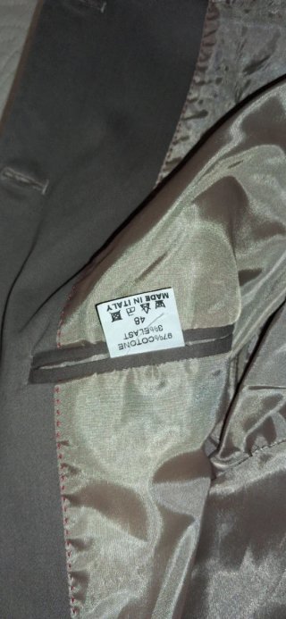 Giacca uomo beige