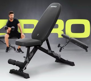 Banco musculación Zipro plegable regulable