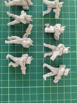 10 Tau Auxiliares Gue'vesa Warhammer 40k