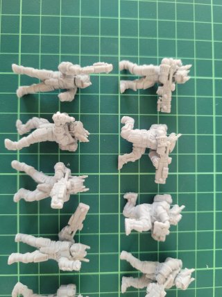 10 Tau Auxiliares Gue'vesa Warhammer 40k