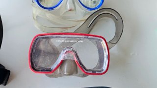 Lote gafas buceo, snorkel y natación