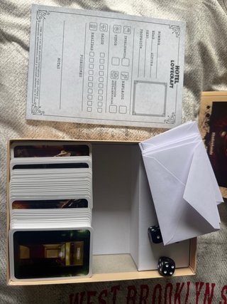 Hotel Lovecraft Juego de Mesa Terror
