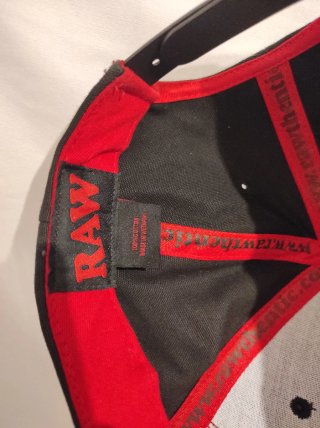 Gorra RAW Negra Poker/Palo+ Cremallera/bolsillo