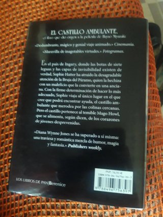 Libro EL CASTILLO AMBULANTE