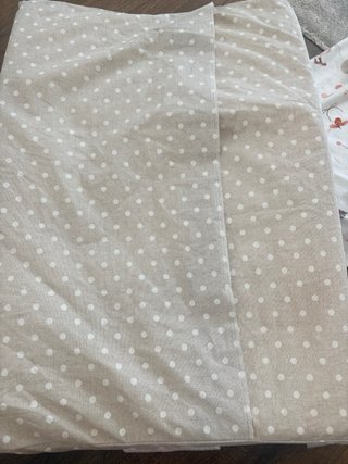 Cambiador bebé impermeable lunares