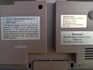 Consola Nintendo NES NTSC 60Hz