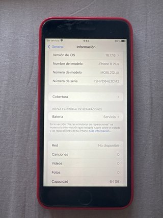 iPhone 8 Plus Negro