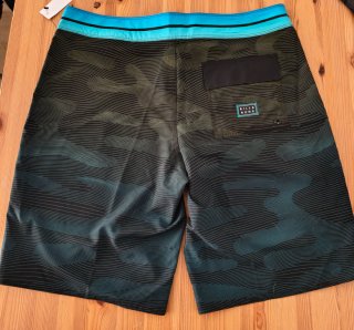 Bañador Billabong Negro y Turquesa