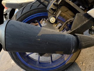 Suzuki GSXR 125 Azul y Blanca