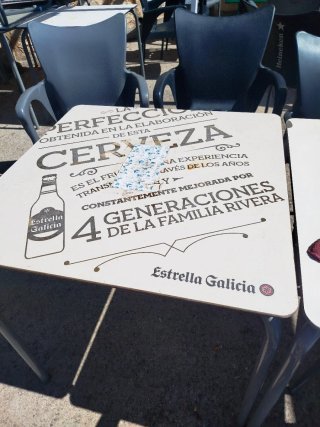 Tavoli da Terrazza Estrella Galicia