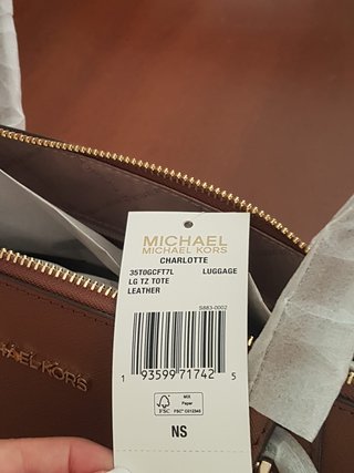 Borsa Michael Kors Charlotte Large Top-Zip Tote –