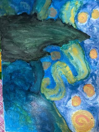 Poster quadro arte astratta