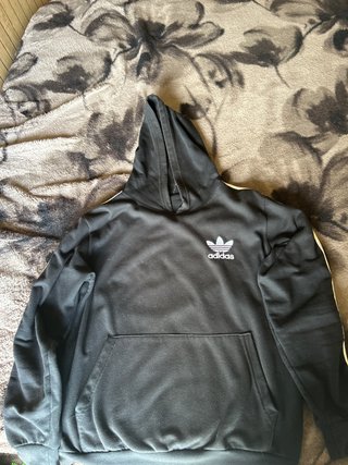 Sudadera Adidas Negra con Logo