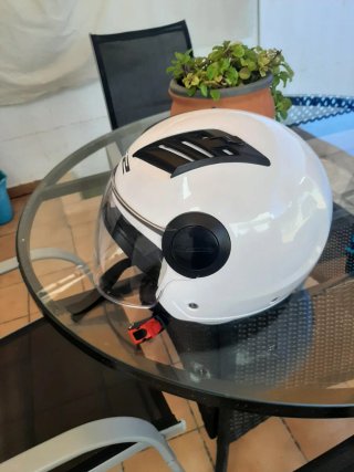 Casco Moto LS2 Blanco