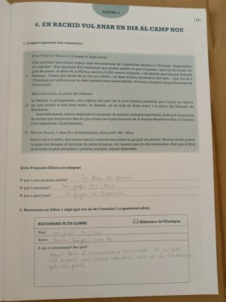 Passos curs de català per a no catalanoparlants...
