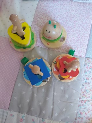 Juguetes de madera educativos