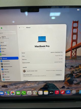 MacBook Pro M1 Pro 32GB 512GB