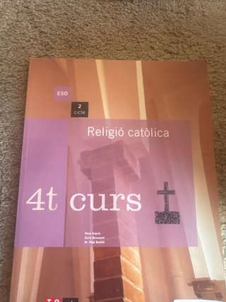 Religió catòlica 4t curs ESO