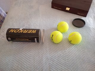 3 Pelotas de Tenis WERKON