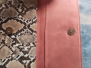 Bolso de mano Sfera estampado serpiente
