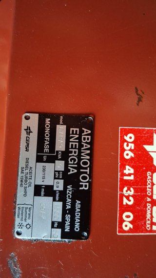 Generador Diésel 9 KVA Buen Estado