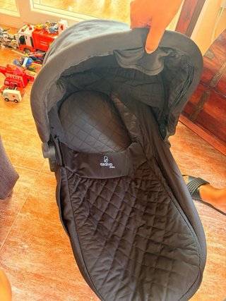 Capazo y silla de coche para bebé Asalvo