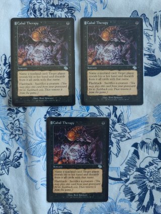 Cabal Therapy. Magic. Mtg