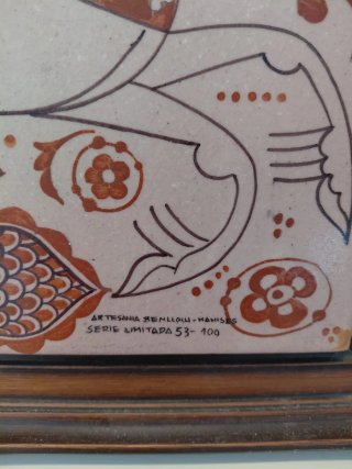 Azulejo Socarrat Valenciano Caballo