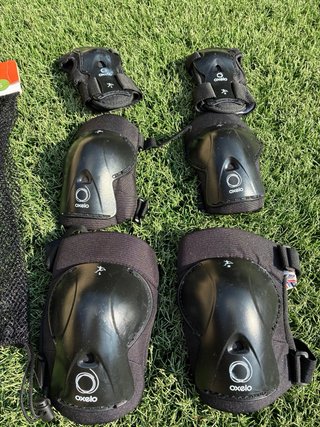 Set Protecciones Patines Oxelo Talla S