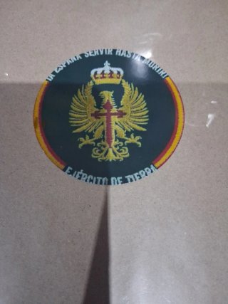 Iman EM MOE Grupo Militar Alta Montaña7.5x7.5cm