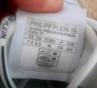 Zapatillas Philipp Plein Talla 40 ORIGINALES