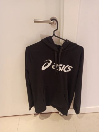 Sudadera Asics Negra con Logo