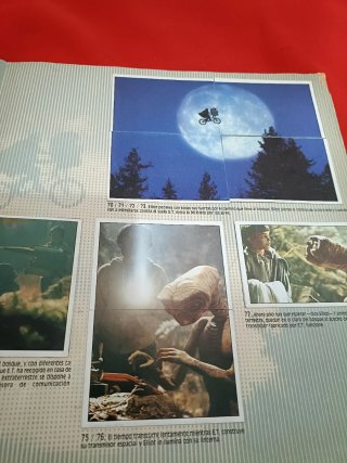 Álbum E.T. El Extra-Terrestre Colección Cromos