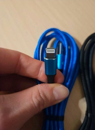Pack 2 Cables Lightning iPhone iPad USB Trenzado