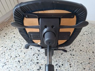 Silla de oficina negra IKEA