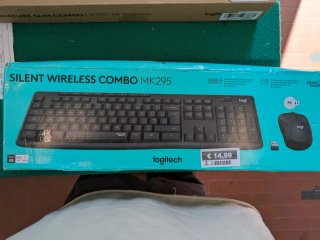 Logitech MK295 Combo Tastiera Mouse Wireless FR