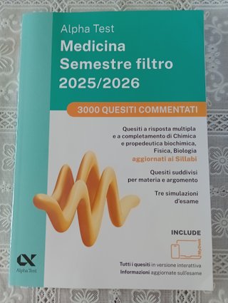 Libro 3000 quesiti commentati Alpha test