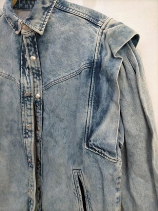 Chaqueta vaquera FR desgastada