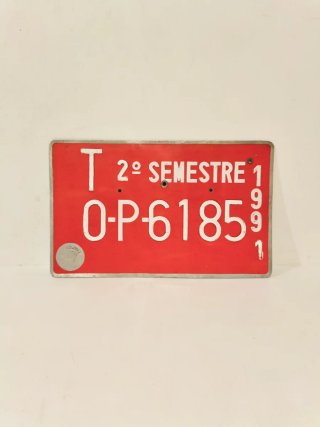 Matrícula pruebas temporal 1991