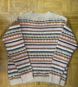 Jersey de lana mujer multicolor