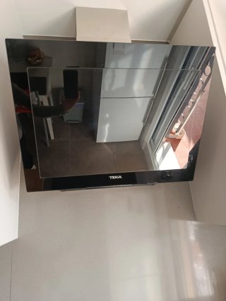 CAMPANA EXTRACTORA TEKA DVT PRO 98660 TBS BK 90CM