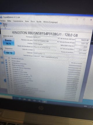 SSD Kingston 128GB PCI Express