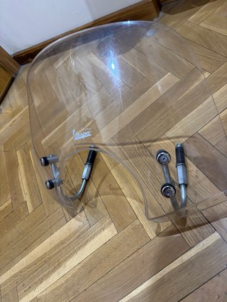 Cúpula Vespa Scooter Transparente