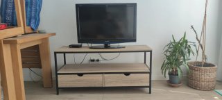 Mueble TV estilo industrial