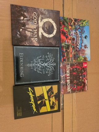 Lote Artbooks Videojuegos: God of War, Elden Ring