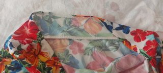 Vestido pareo flores