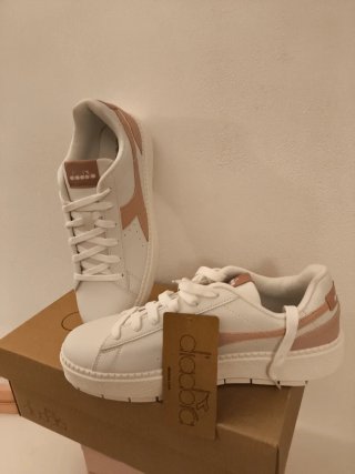 Diadora Scarpe Uomo 42 Bianco Rosa