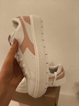 Diadora Scarpe Uomo 42 Bianco Rosa
