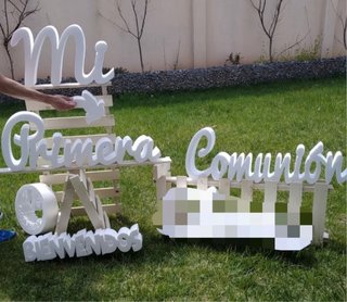 Letras para comunión..